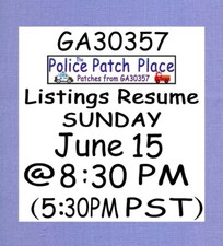 Listings resume sunday for sale  Atlanta