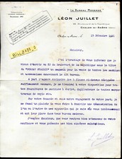 Old invoice. chalon d'occasion  Expédié en Belgium