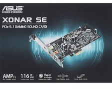 Tarjeta de sonido interna ASUS Xonar SE 5.1 canales PCI-E 5.1 canales (nueva) segunda mano  Embacar hacia Mexico