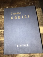 Quattro codici. ed. usato  Napoli