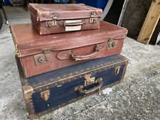 Three vintage suitcases. for sale  LEE-ON-THE-SOLENT