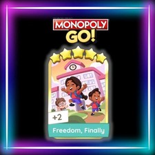Monopoly freedom finally for sale  Washington