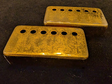 Vintage Anos 70 Seymour Duncan Humbucker Pickup Covers Ouro 1968 Gibson Les Paul NR comprar usado  Enviando para Brazil