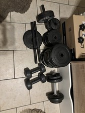 Hantelset gewichten stangen gebraucht kaufen  Essen