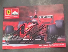 Michael Schumacher original signierte Autogrammkarte,autograph,Formel 1,Ferrari, usado comprar usado  Enviando para Brazil