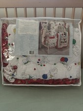 Conjunto de edredom reversível vintage Carter’s berço balão urso circo comprar usado  Enviando para Brazil