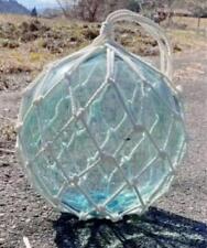 Bola de bóia redonda 35cm antiga Japão genuína vintage vidro pesca flutuante 35cm comprar usado  Enviando para Brazil