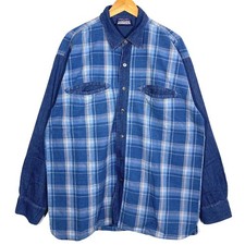 Chemise jean carreaux d'occasion  Montpellier-