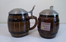 Paire chopes bière d'occasion Paire chopes bière d'occasion  Combronde