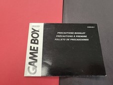Gameboy precaution insert for sale  Douglassville