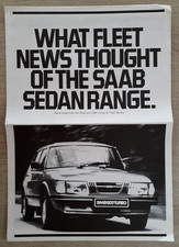 Saab range brochure for sale Saab range brochure for sale  BOURNE