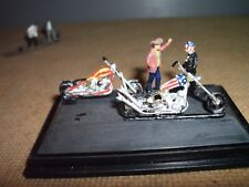 EASY-RIDER PETER FONDA-DENNIS HOPPER HARLEY CHOPPER KLEINSERIEN-MODELL  1:87 HO comprar usado  Enviando para Brazil