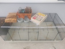 Hasenkäfig 160x80x60 lxbxh gebraucht kaufen  Wörth am Rhein