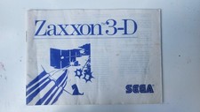 Manuel zaxxon sega d'occasion  Marseille XIV