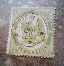 Timbre telegraphe 50c d'occasion  Aubagne