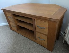 Solid oak corner for sale  WITNEY