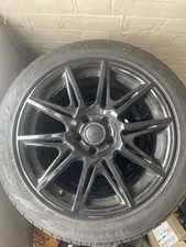 Black alloy wheels for sale  CHELMSFORD