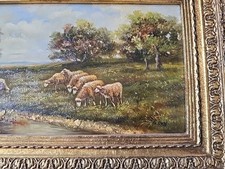 Vintage landscape oil for sale  TONBRIDGE