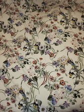 Blumenstoff meterware gebraucht kaufen  Waldkirch