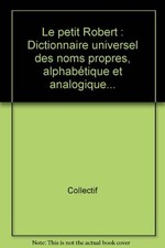 Petit robert dictionnaire d'occasion  France