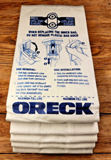 5 sacos de aspirador de pó Oreck XL tipo CC ou eliminando peça CCPK8OH # P76135-01, usado comprar usado  Enviando para Brazil