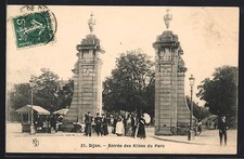 Old postcard dijon d'occasion  Expédié en Belgium