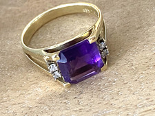 585 ring amethyst gebraucht kaufen  Wuppertal