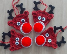 Set reindeers handmade for sale  CRAWLEY
