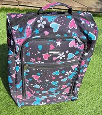 Softshell suitcase black for sale  NEWHAVEN