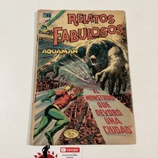 1973 HQs mexicanos espanhóis Relatos Fabulosos #155 Aquaman Editora Novaro México comprar usado  Enviando para Brazil