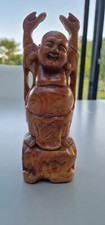 Statuette bois bouddha d'occasion  Saint-Saëns