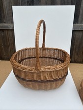 Vintage wicker picnic for sale  LONDON