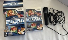 Disney Sing It Family Hits Nintendo Wii com microfone comprar usado Disney Sing It Family Hits Nintendo Wii com microfone comprar usado  Enviando para Brazil