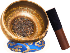 Grande campana tibetana usato  Roma