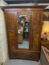 Edwardian solid walnut for sale  CHORLEY