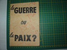 Livre guerre paix d'occasion  Bressuire