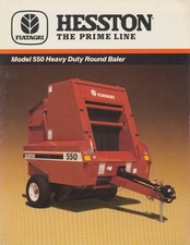 Hesston 550 round d'occasion  Expédié en Belgium