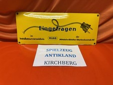 Riginal emailschild müag gebraucht kaufen  Kirchberg