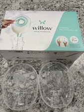 Recipientes reutilizáveis de leite materno Willow Pump, 2 unidades em 1 pacote 24 mm usados obtenha 4 comprar usado  Enviando para Brazil