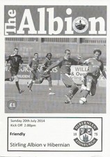 Stirling albion hibernian for sale  DUNBAR