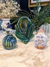 Mdina glass sculpture for sale  COLNE