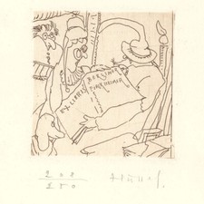 Horst hussel exlibris gebraucht kaufen  Berlin