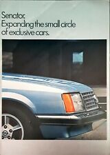 Opel senator brochure for sale  BIGGLESWADE