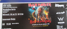 Iron maiden tickets gebraucht kaufen  Schmalkalden