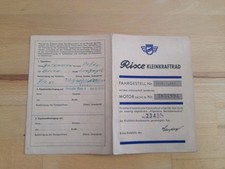 Rixe betriebserlaubnis kleinkr gebraucht kaufen  Bochum