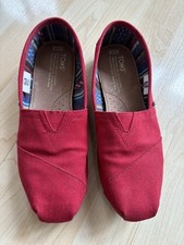 Ladies toms red for sale  READING