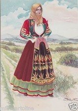 Orgosolo costumi sardi usato  Roma