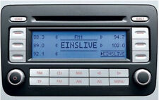 VW RCD500 Oryginalne radio samochodowe ze zmieniarką 6 CD Passat B6 Touran Golf V EOS, używany na sprzedaż  PL