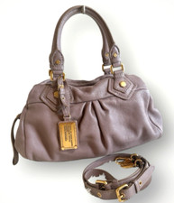 Bolsa de ombro Marc by Marc Jacobs 2 vias mão logotipo couro feminina, usado comprar usado  Enviando para Brazil