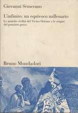 Giovanni semerano. infinito usato  Firenze